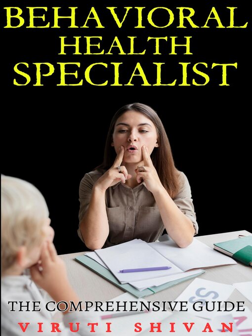 Title details for Behavioral Health Specialist by Viruti Shivan - Available